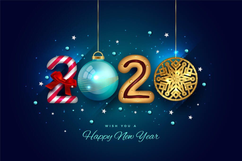 New Year 2020 wallpaper