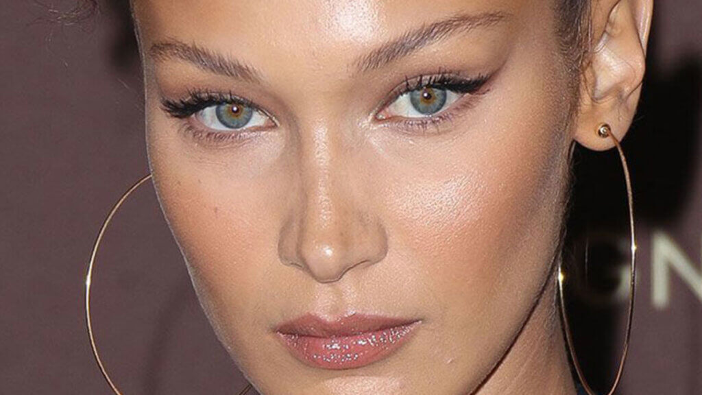 image of model bella hadid, who is rumoured to have had fox eye surgery