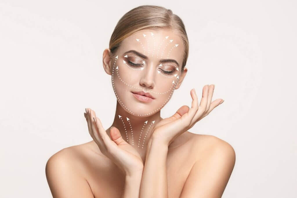 Blonde woman showcasing best aesthetics treatments