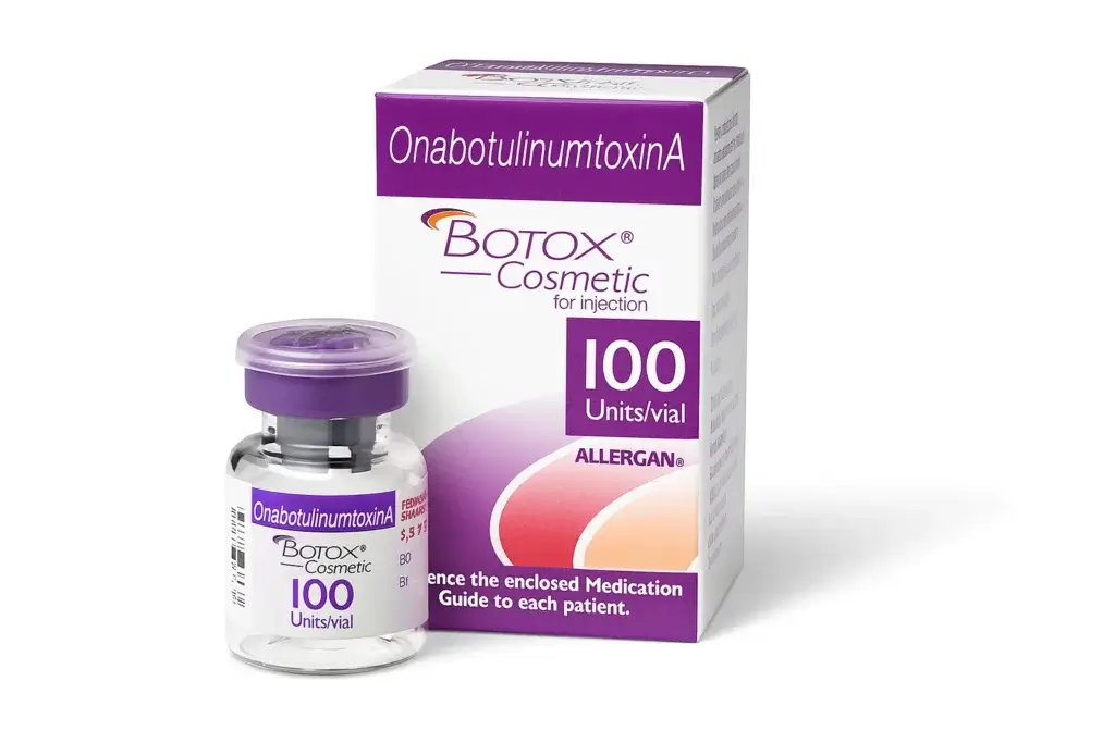 An example of Botox packaging