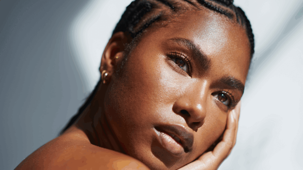 an image of a woman with gorgeous skin