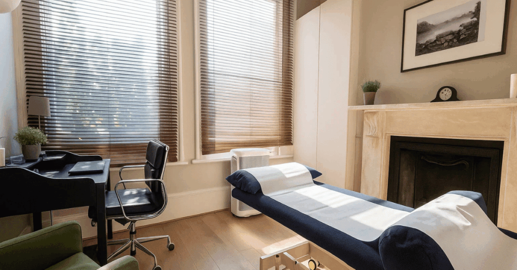 Inside the Contoura Medical clinic situated in Knightsbridge