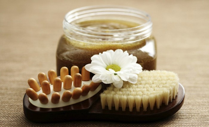 DYI body scrub