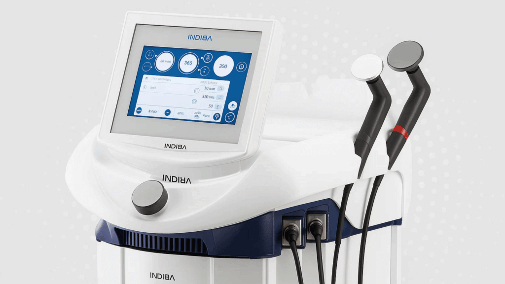 The Secret To Sculpted Curves Thanks To INDIBA image of the Indiba device