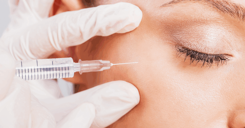 an image of an injector injecting botox for an article about the Rules of Aesthetic Practice