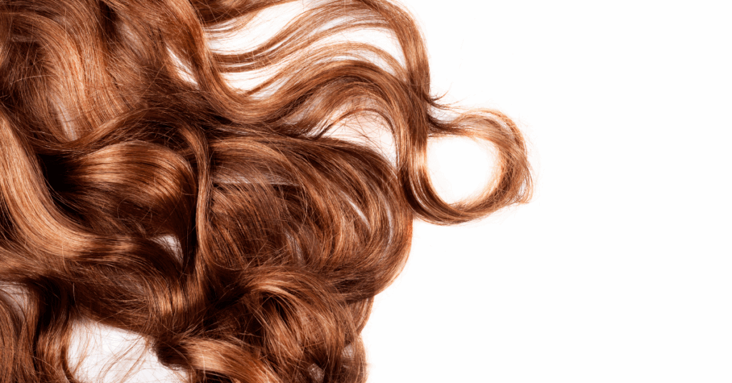 beautiful brown hair for an article on LiftMax 308 hari care