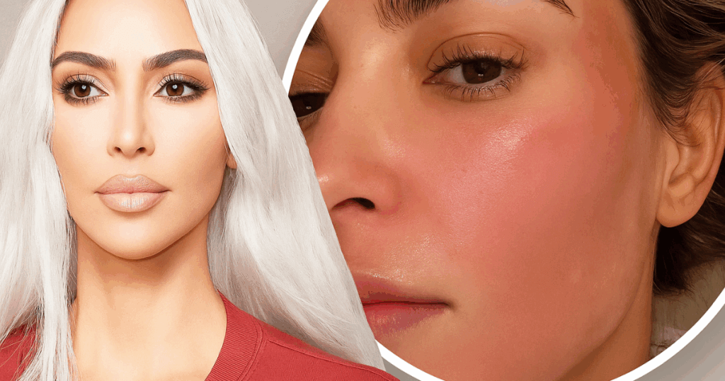 An image of Kim Kardashian using Moxi Therapy