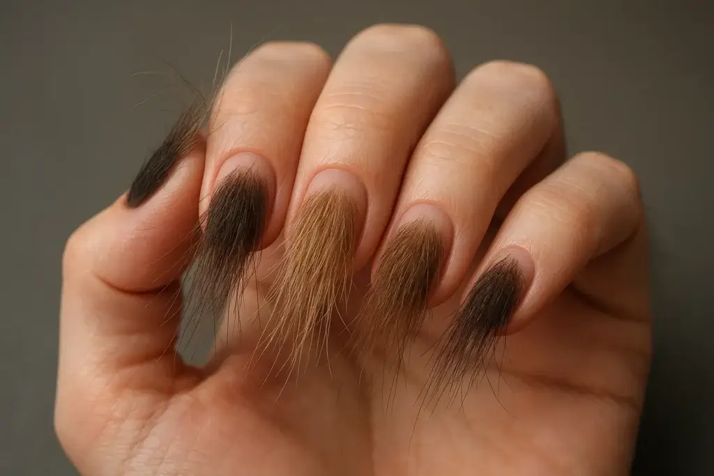 hairy nails