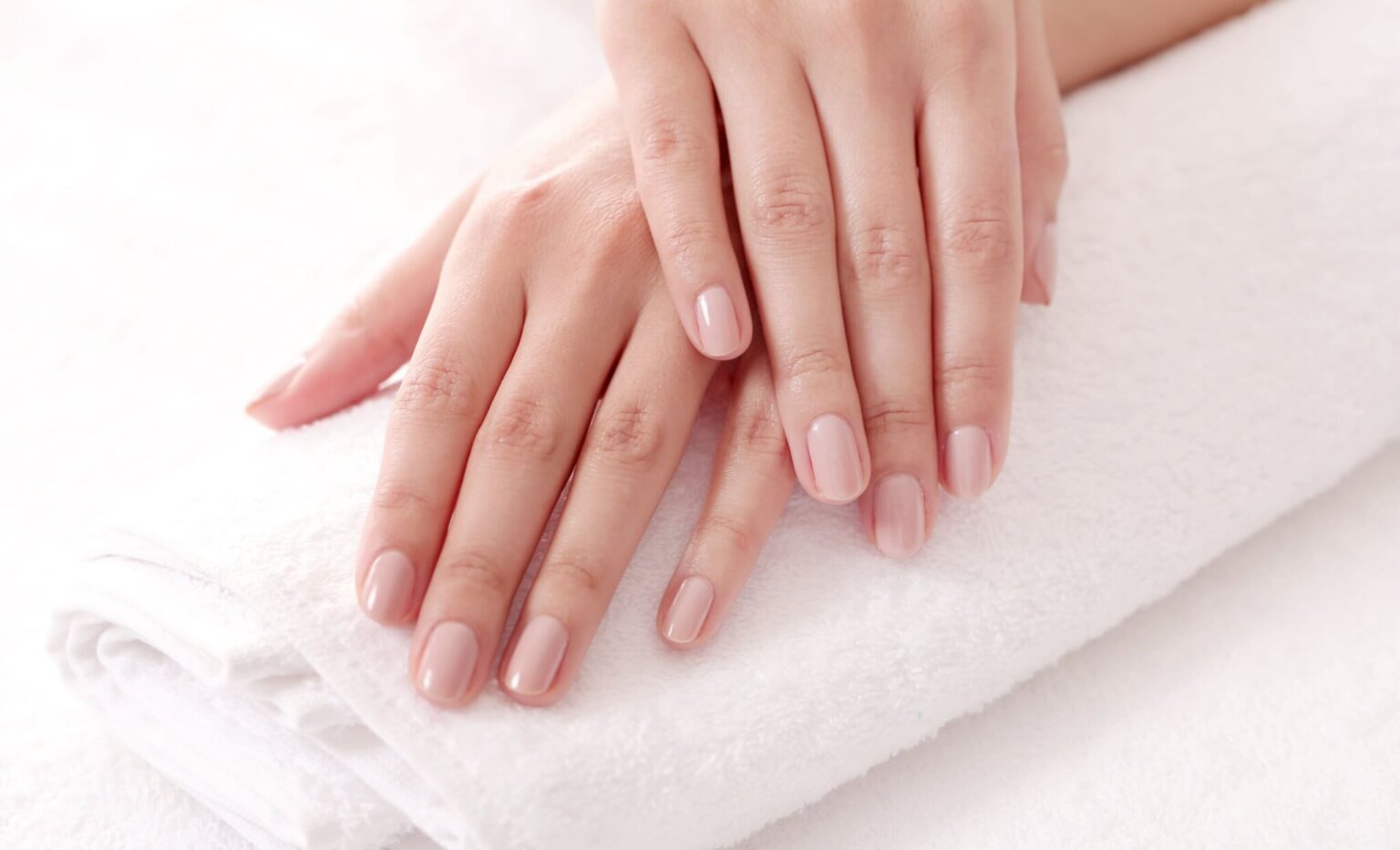 Hands with nice nails